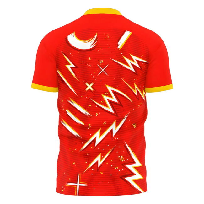 2025-2026 Spain Home Pre-Match Concept Shirt Adult Short Sleeve